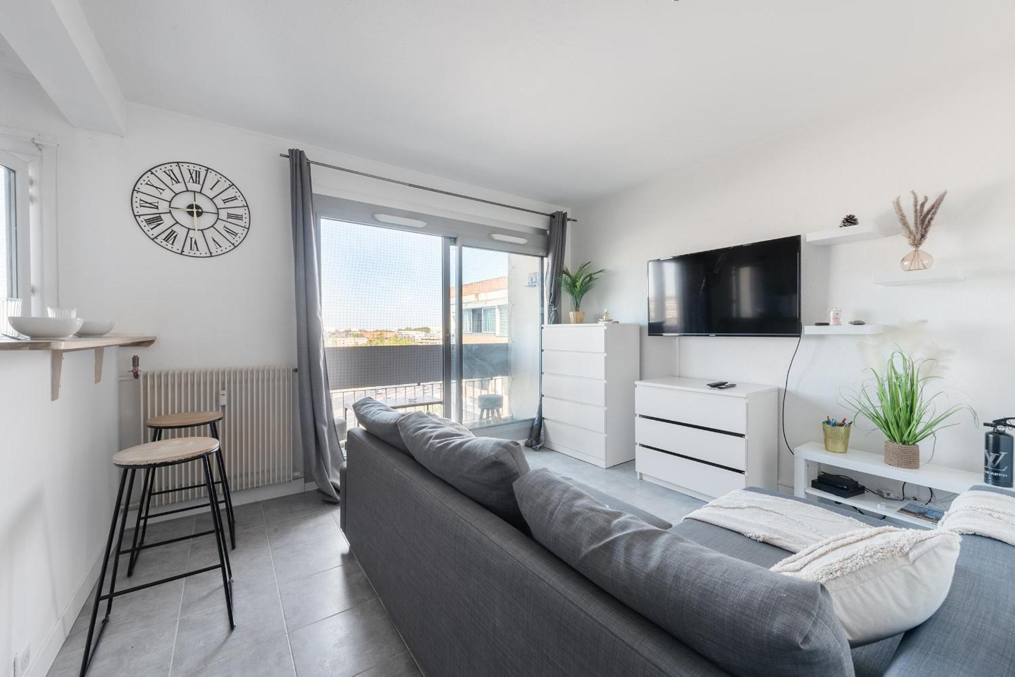 Cosy T2, Terrasse Privee Et Parking Apartment Toulouse Ngoại thất bức ảnh